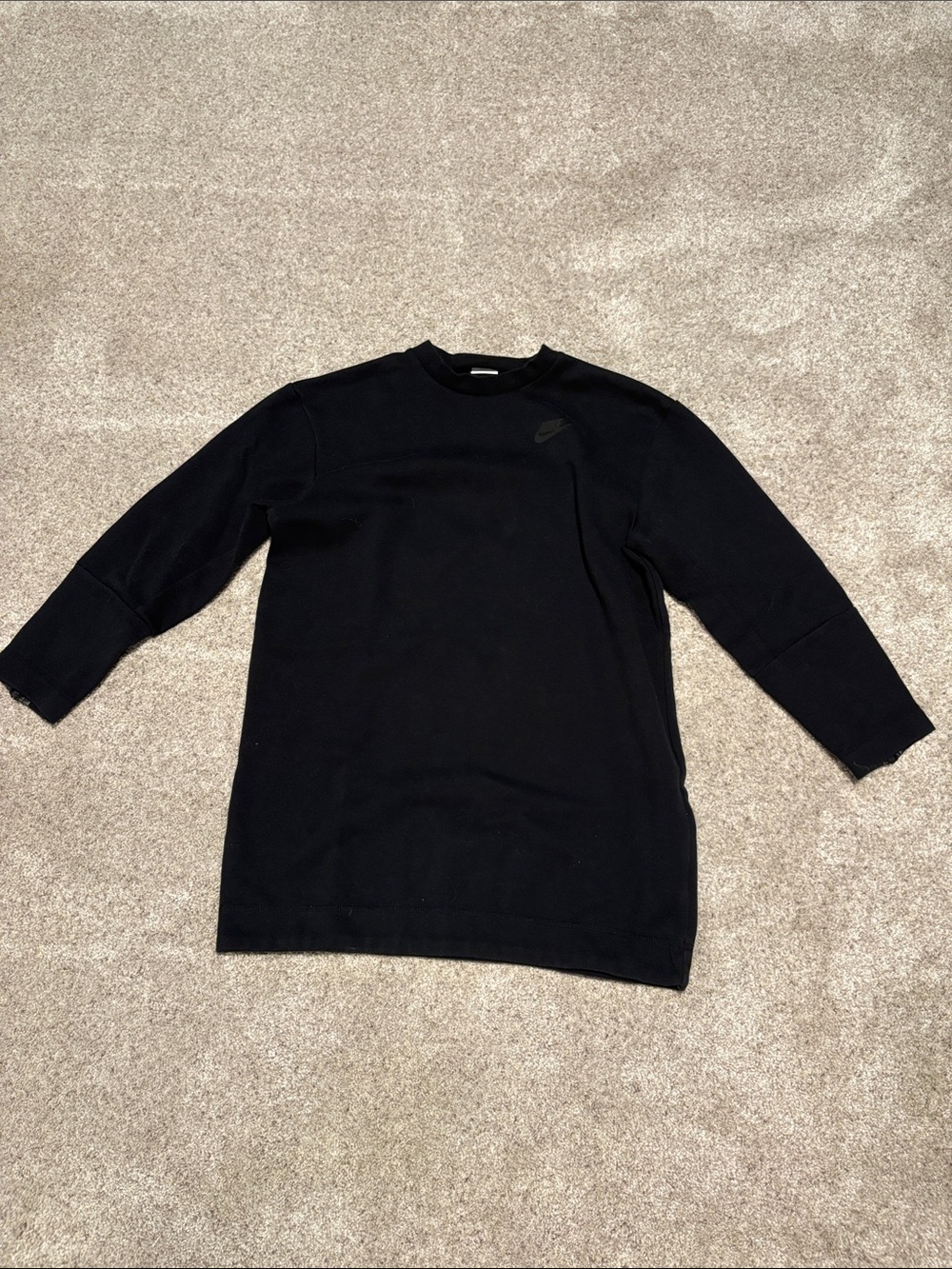 Nike Women's Black Crewneck Sweatshirt